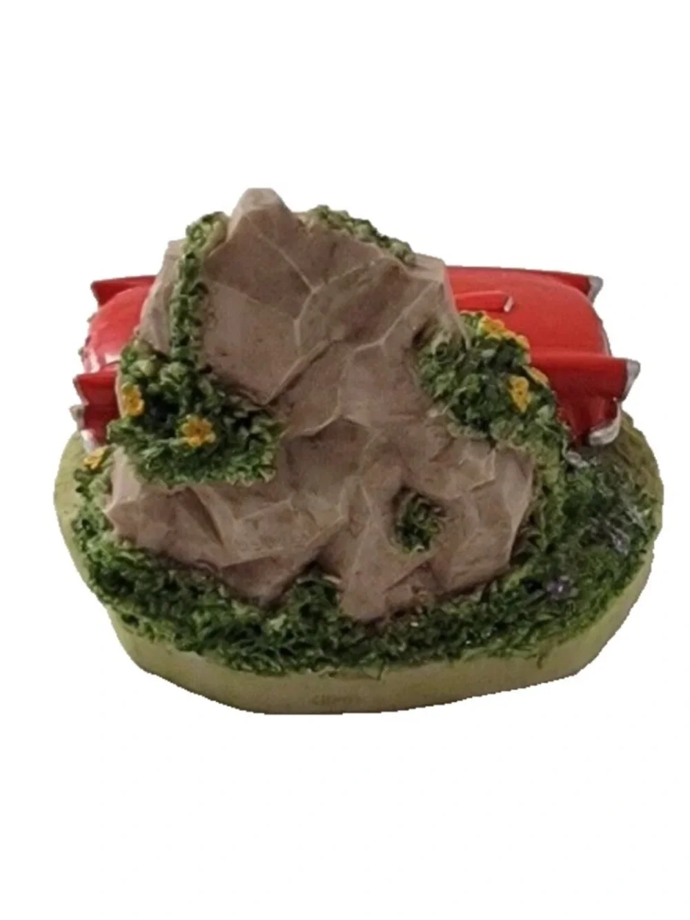 Red Convertible Car Clock Decorative Wall Accent - Picture 2 of 3